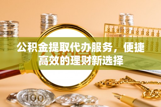 桃城公积金提取代办服务，便捷高效的理财新选择