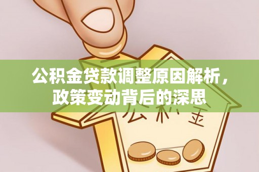 桃城公积金贷款调整原因解析，政策变动背后的深思